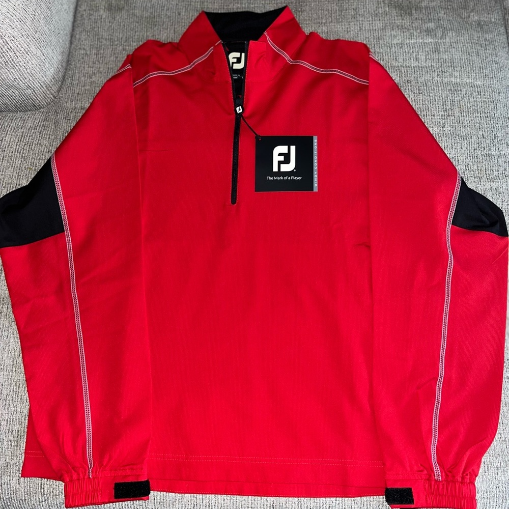 Footjoy windshirt + accessories